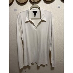 Express White Long Sleeve Sweater Size XL